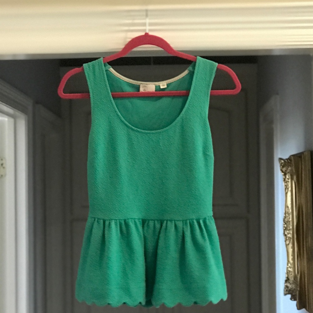 Anthropologie Peplum Top